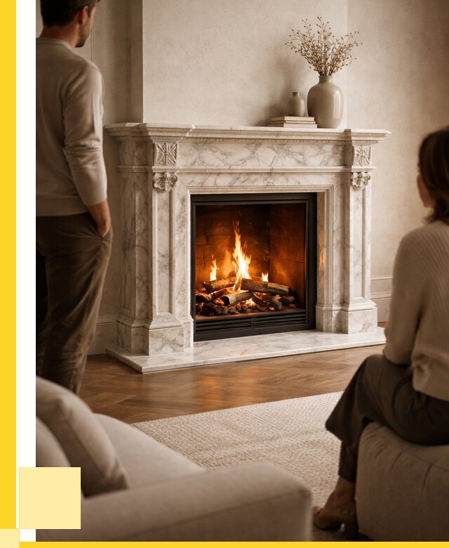 Мраморные камины под ключ в Соликамске от 257625 р. | ЭриданСлк