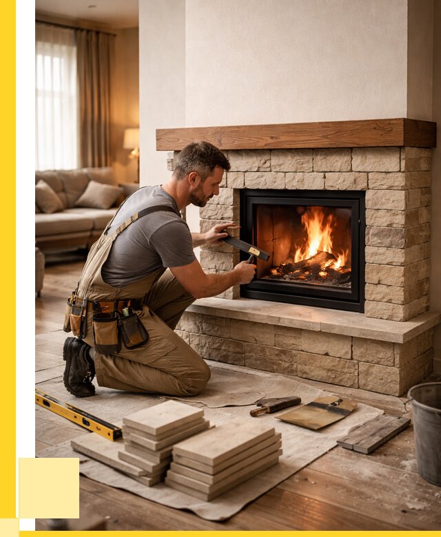 Строительство каминов в Соликамске от 154575 р., ЭриданСлк - под ключ