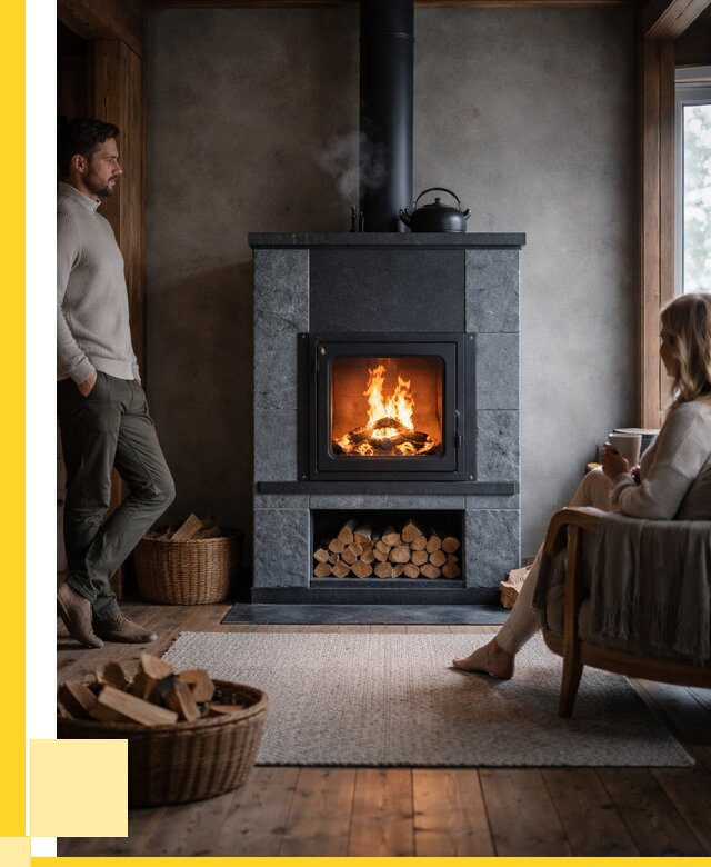 Каминопечи из кирпича в Соликамске под ключ от 123660 р., ЭриданСлк