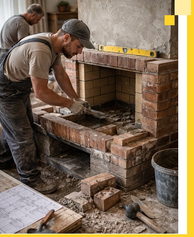 Изготовление и установка каминопечей под ключ в Соликамске