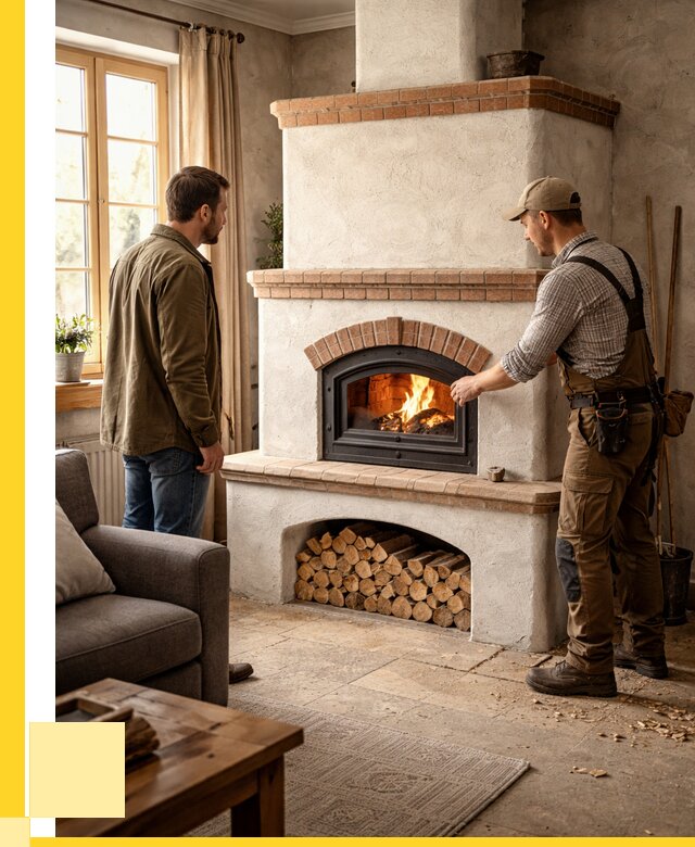 Печи камины в Соликамске: кирпичные, изразцовые от 61830 р. | ЭриданСлк