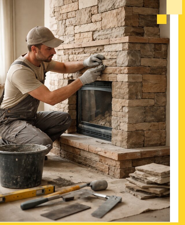 Проектирование и установка печей-каминов под ключ в Соликамске