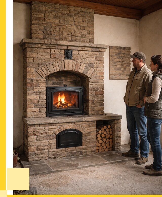 Кирпичная печь под ключ в Соликамске от 154575 р. | ЭриданСлк