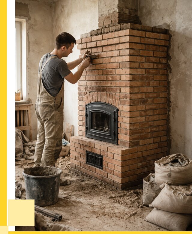 Строительство печей в Соликамске от 66983 р. под ключ, ЭриданСлк