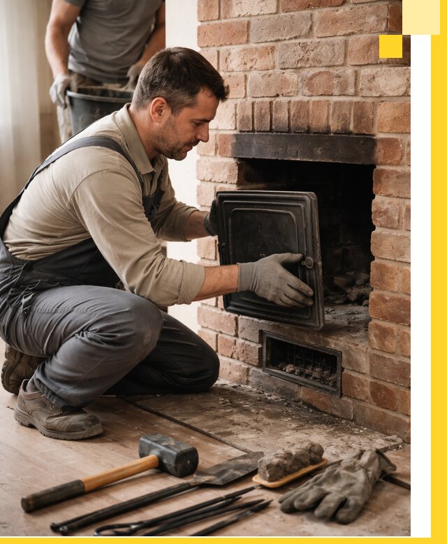 Ремонт печей в Соликамске с гарантией качества и безопасности
