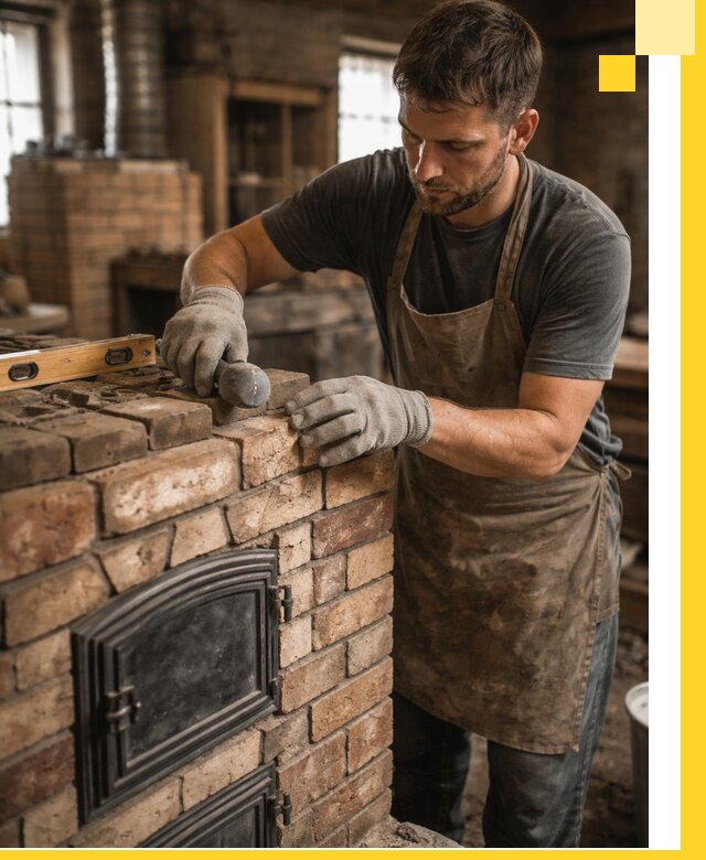 Изготовление печей на заказ в Соликамске с проектом и монтажом