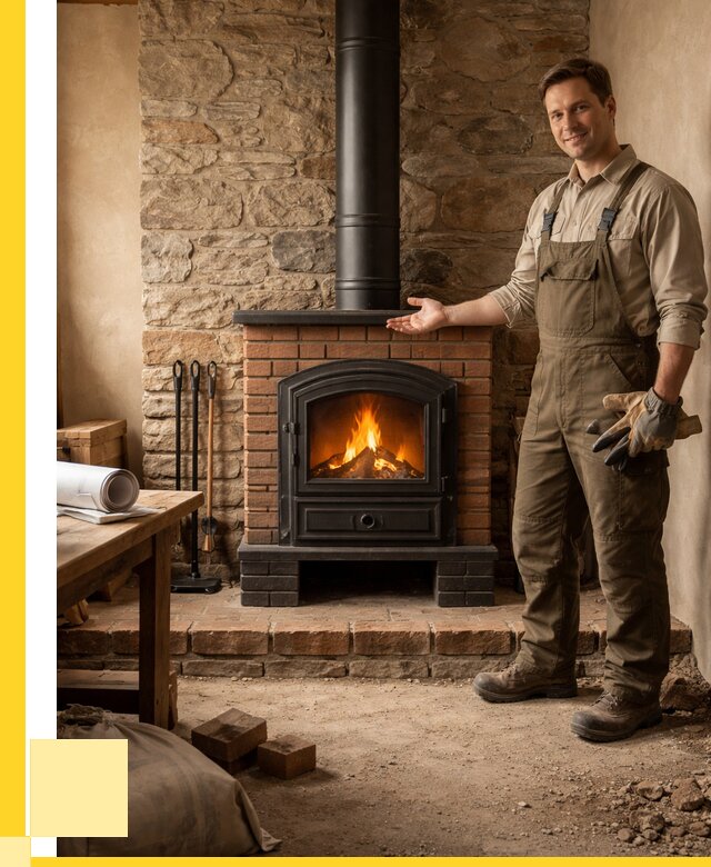 Печи отопительные из кирпича в Соликамске от 82440 р., ЭриданСлк