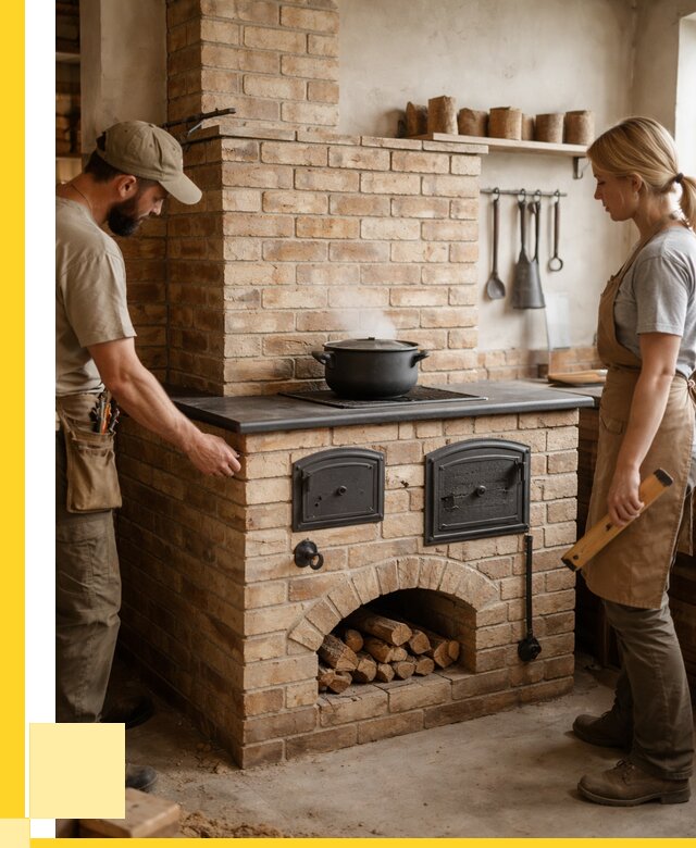 Варочно отопительные печи в Соликамске от 92745 р. | ЭриданСлк