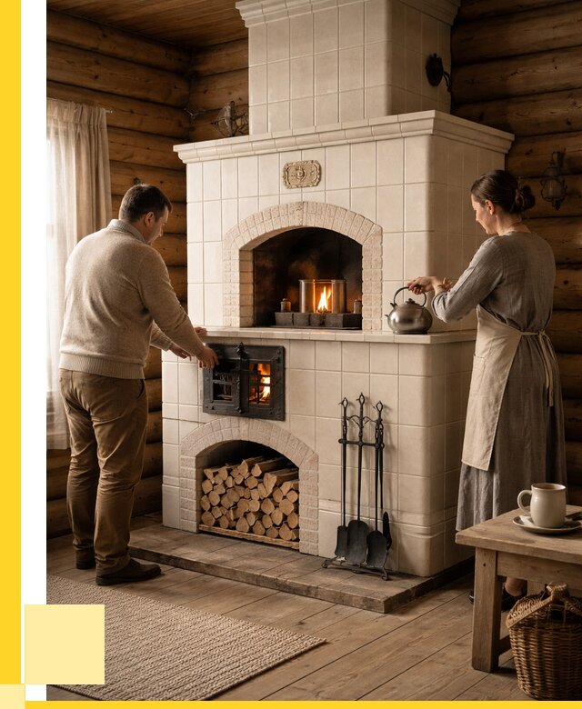 Русские печи в Соликамске: установка от 154575 р. ЭриданСлк