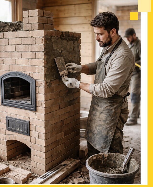 Изготовление и установка печей-шведок под ключ в Соликамске