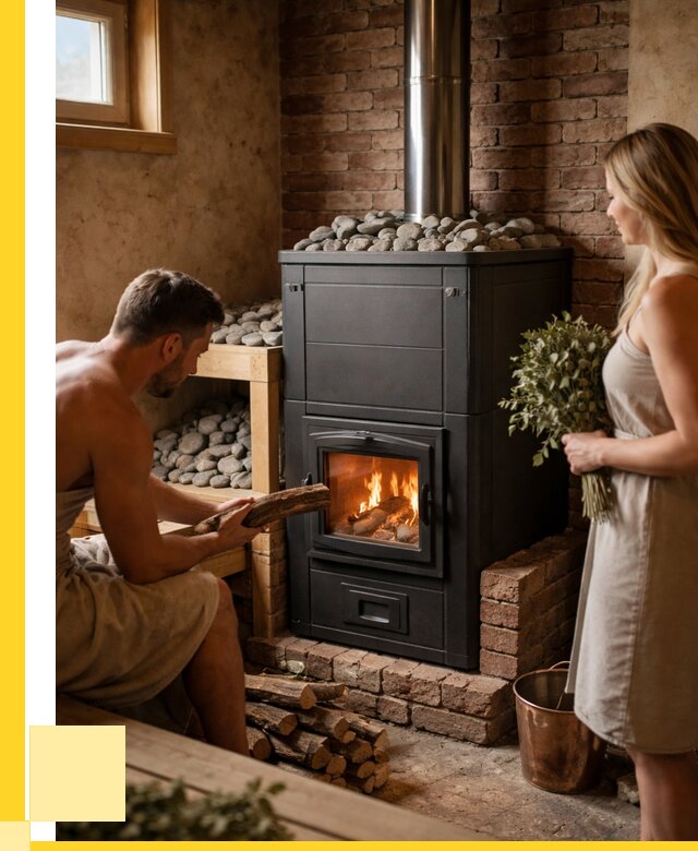 Кирпичная печь для бани на заказ в Соликамске от 56678 р. | ЭриданСлк