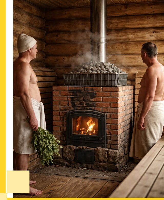 Печи для парной в Соликамске под ключ от 66983 р. - ЭриданСлк