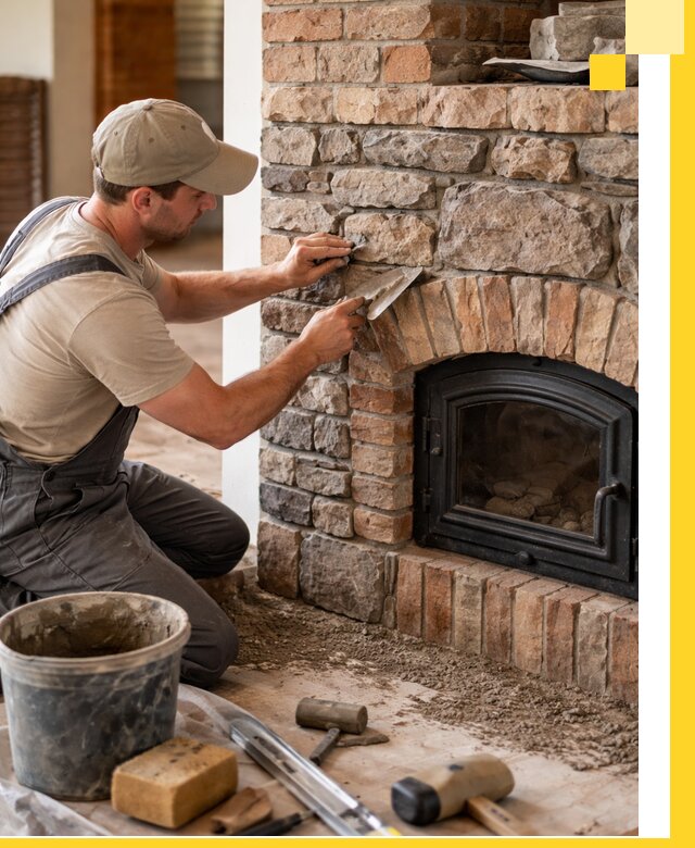 Печи для дома под ключ в Соликамске, установка и доставка