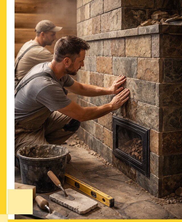 Облицовка банных печей в Соликамске под ключ от 12366 р. | ЭриданСлк