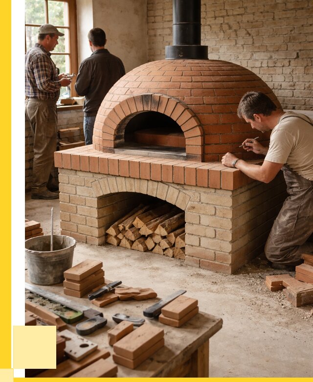 Помпейская печь дровяная для пиццы в Соликамске | ЭриданСлк от 206100 р.