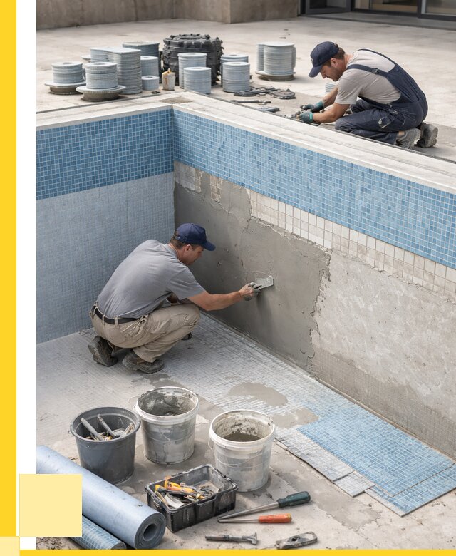 Ремонт и обслуживание бассейнов в Соликамске от 25763 р. | ЭриданСлк