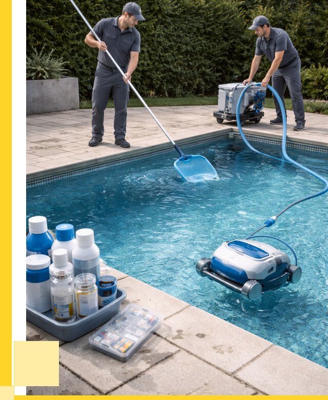 Чистка бассейнов в Соликамске роботами, от 4637 р. | ЭриданСлк