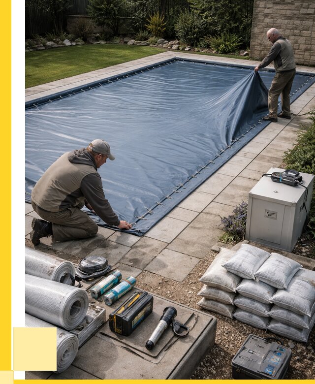 Консервация бассейнов в Соликамске под ключ от 6698 р. | ЭриданСлк