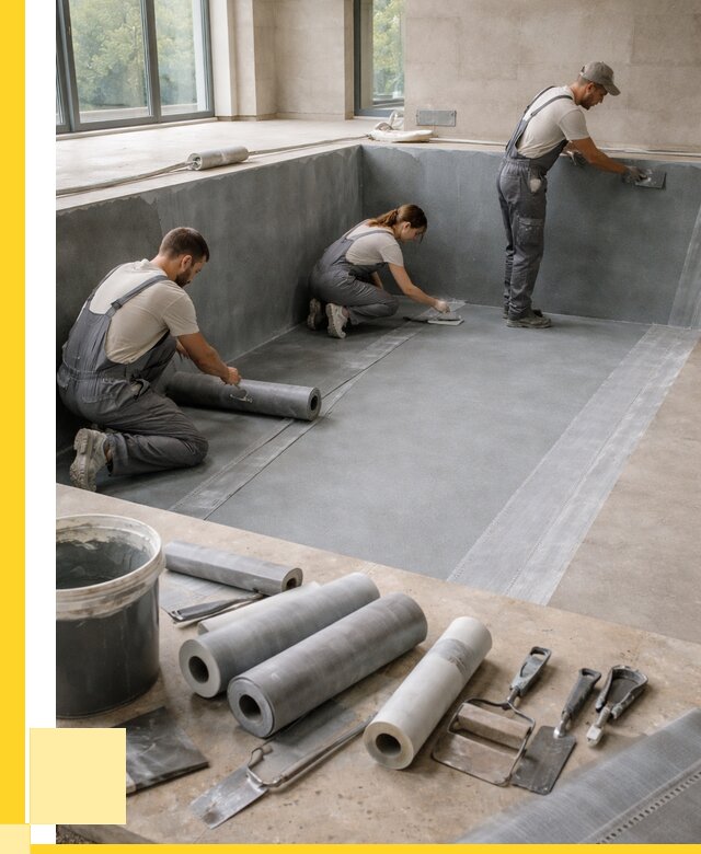 Гидроизоляция бассейнов в Соликамске от 2061 р., ЭриданСлк