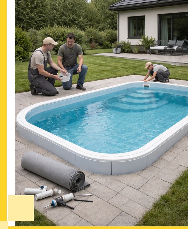 Пластиковый бассейн купить в Соликамске от 257625 р., ЭриданСлк