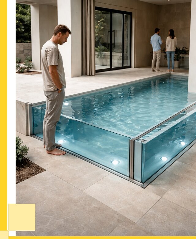 Стеклянные бассейны в Соликамске от 1236600 р. | ЭриданСлк — мозаика