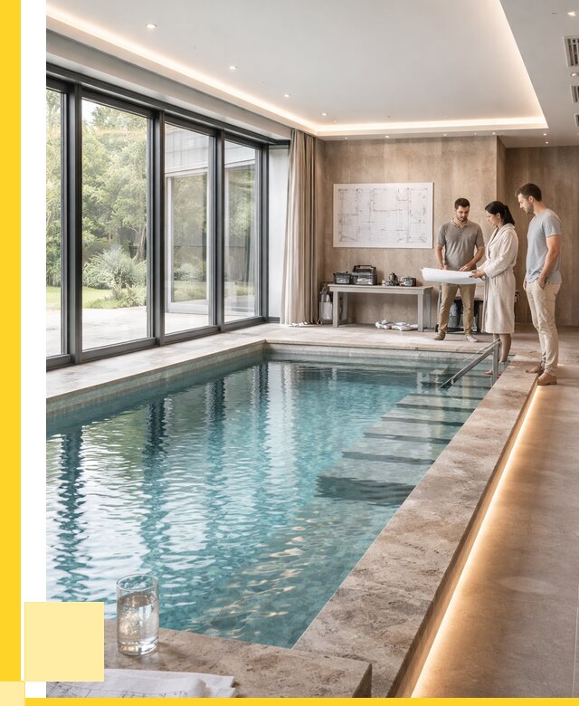 Закрытые бассейны под ключ в Соликамске от 2576250 р. | ЭриданСлк