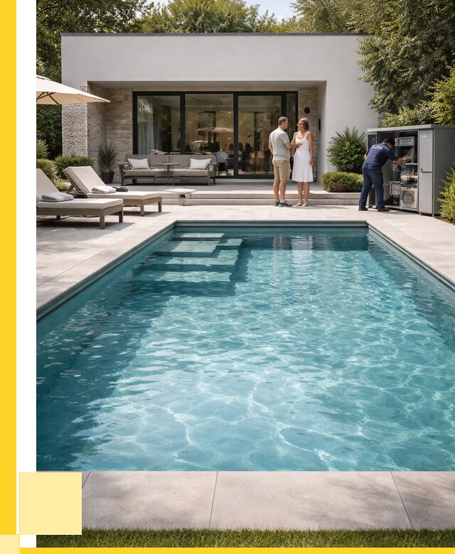 Бассейн в доме в Соликамске под ключ от 1236600 р. | ЭриданСлк