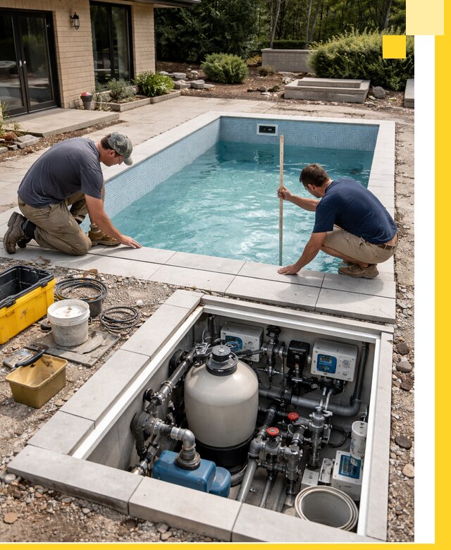 Строительство качественных домашних бассейнов под ключ в Соликамске