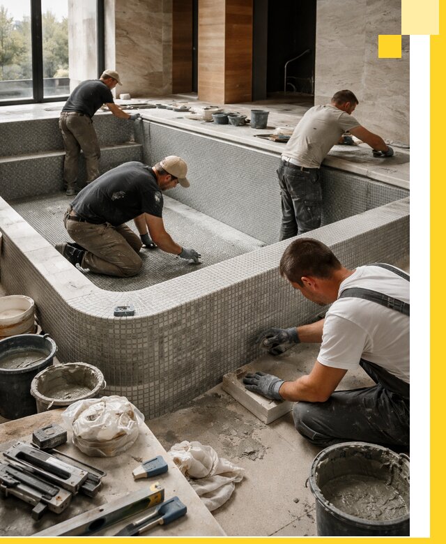 Строительство и установка СПА бассейнов под ключ в Соликамске