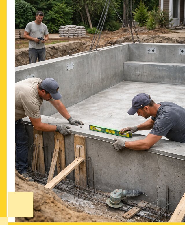 Монтаж чаши бассейна в Соликамске под ключ от 257625 р., ЭриданСлк