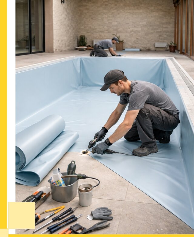 Пленка ПВХ для бассейнов в Соликамске от 2576 р. | ЭриданСлк