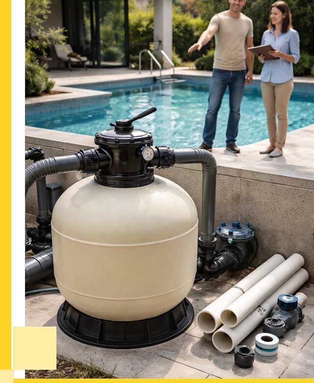 Песочные фильтры для бассейнов в Соликамске от 18549 р., ЭриданСлк