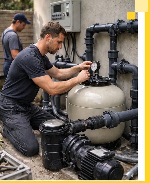 Поставка и монтаж фильтровального оборудования для бассейнов в Соликамске