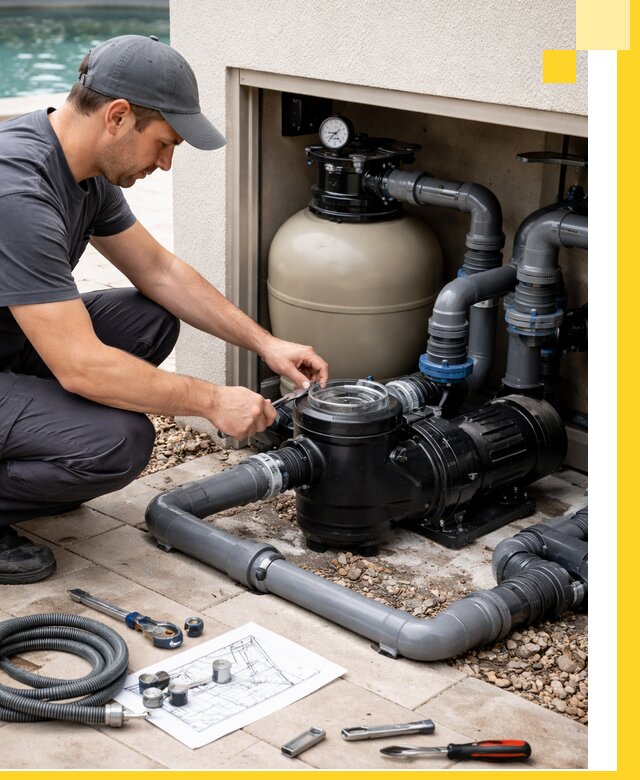 Поставка, монтаж и сервис насосов для бассейнов в Соликамске