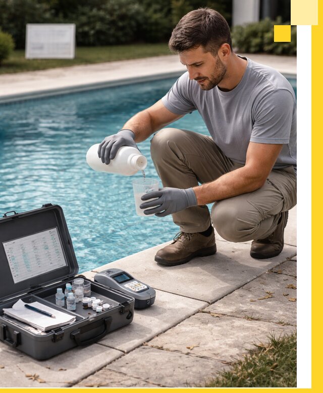 Профессиональная дезинфекция воды в бассейне в Соликамске