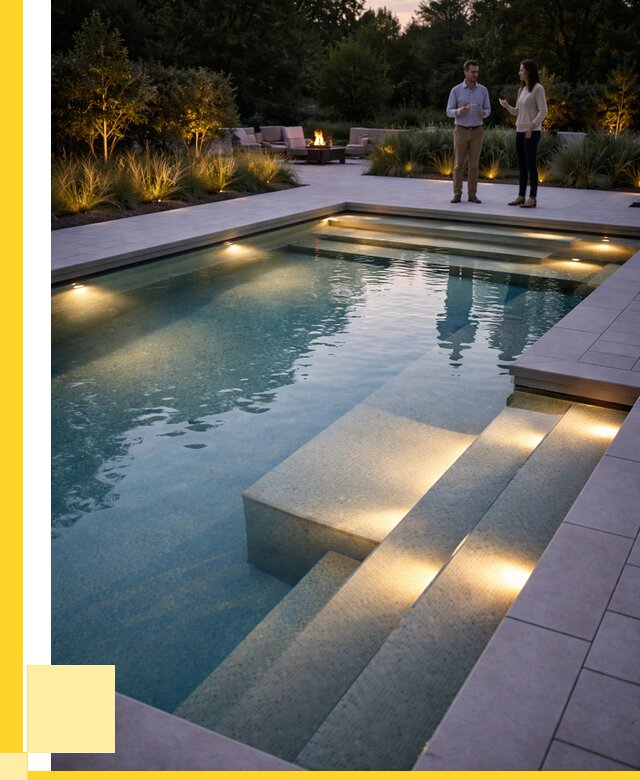 Освещение бассейнов в Соликамске под ключ от 25763 р. | ЭриданСлк