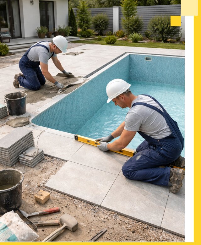 Строительство и монтаж плавательных бассейнов под ключ в Соликамске