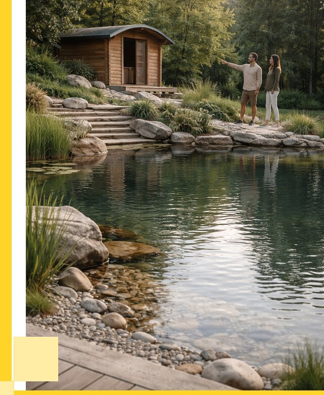 Природные бассейны под ключ в Соликамске от 463725 р. | ЭриданСлк