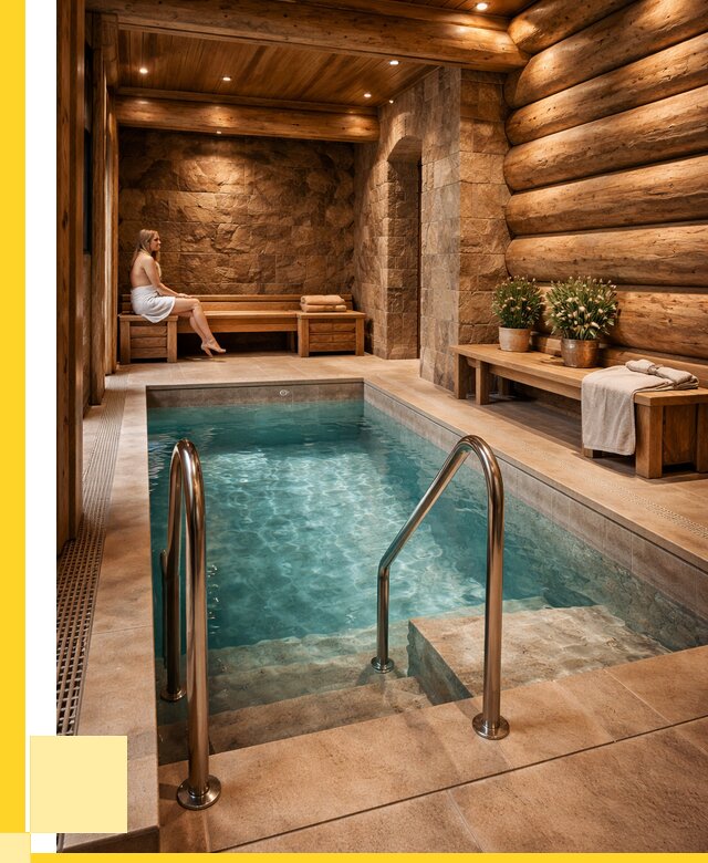 Аренда бани с бассейном в Соликамске от 1545750 р. | ЭриданСлк