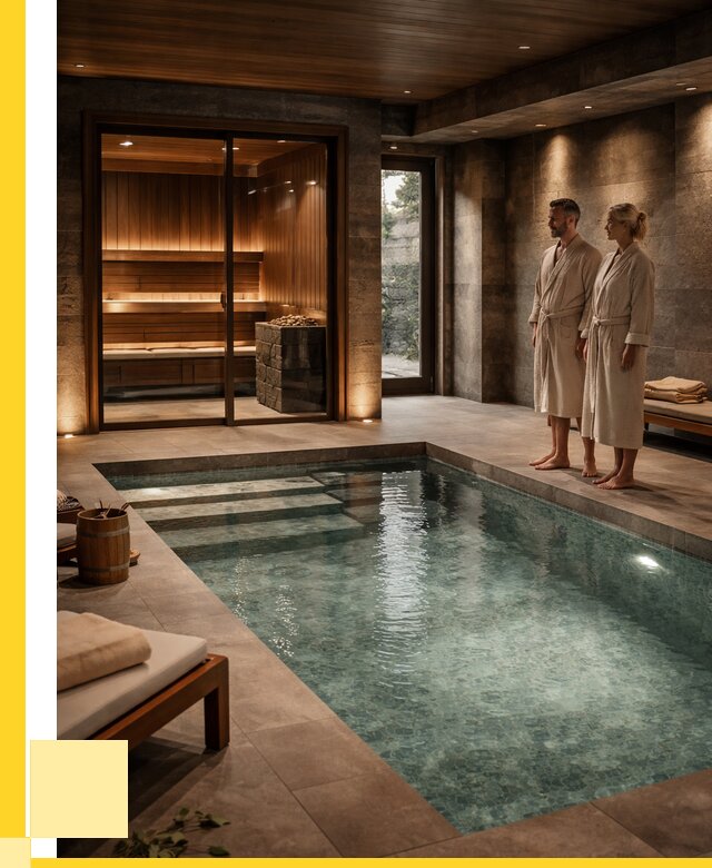 Сауна с большим бассейном в Соликамске от 1236600 р. ЭриданСлк