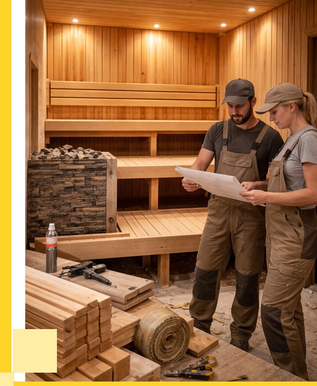 Строительство саун в Соликамске под ключ от 257625 р., ЭриданСлк