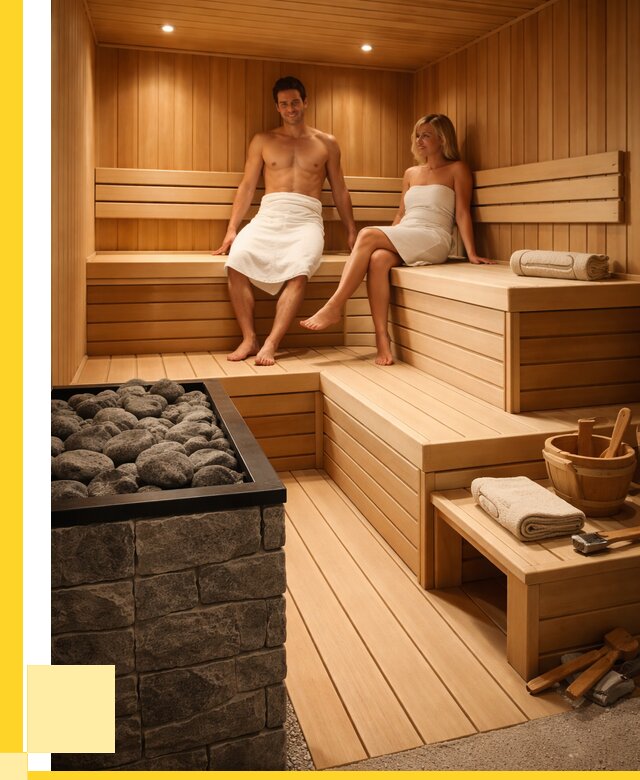 Отделка саун под ключ в Соликамске от 4637 р. | ЭриданСлк