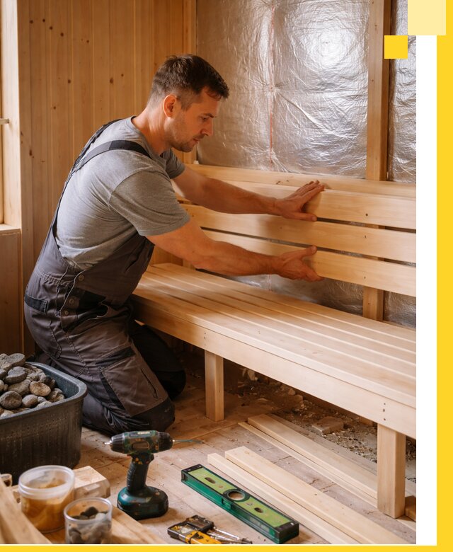 Проектирование, изготовление и монтаж финских саун в Соликамске