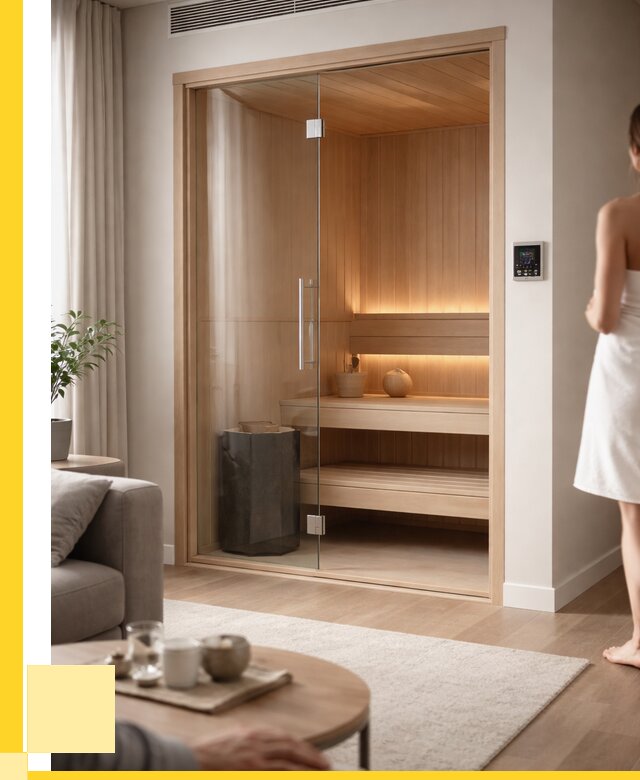 Сауна в квартире под ключ в Соликамске от 123660 р. ЭриданСлк