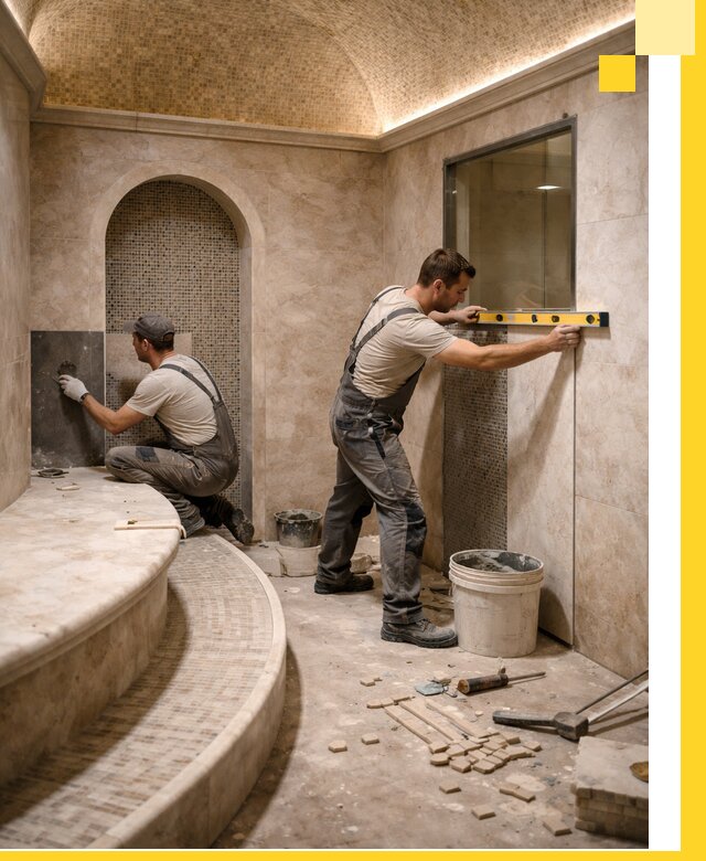 Проектирование и строительство саун с хамамом под ключ в Соликамске