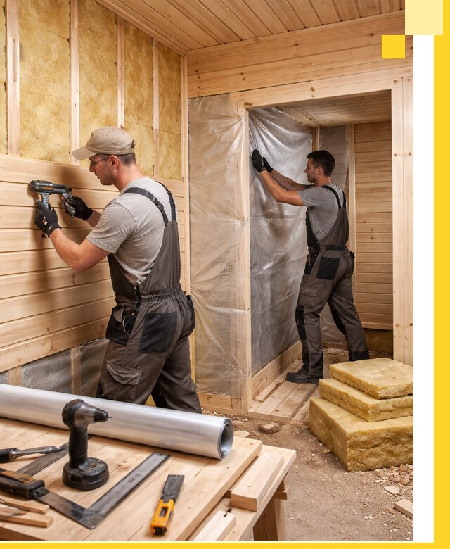 Бани под ключ в Соликамске с проектом и полным монтажом