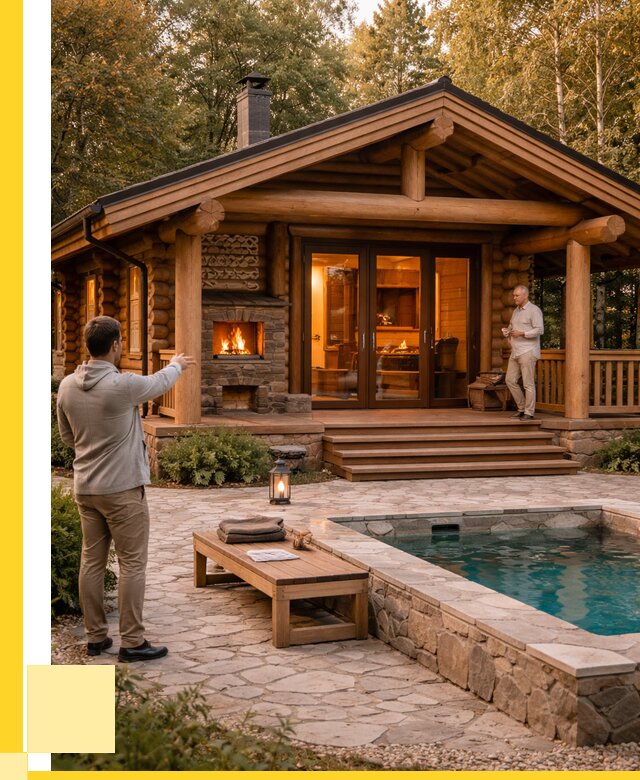 Проекты бань и хамам в Соликамске от 25763 р. | ЭриданСлк