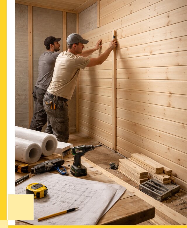 Обшивка бани вагонкой в Соликамске от 1237 р., ЭриданСлк