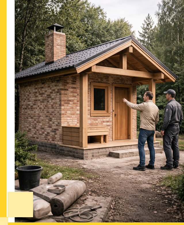 Кирпичные бани и печи в Соликамске от 360675 р. | ЭриданСлк