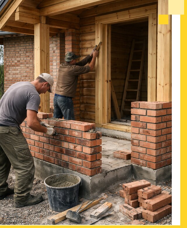 Строительство кирпичных бань под ключ в Соликамске с гарантией качества